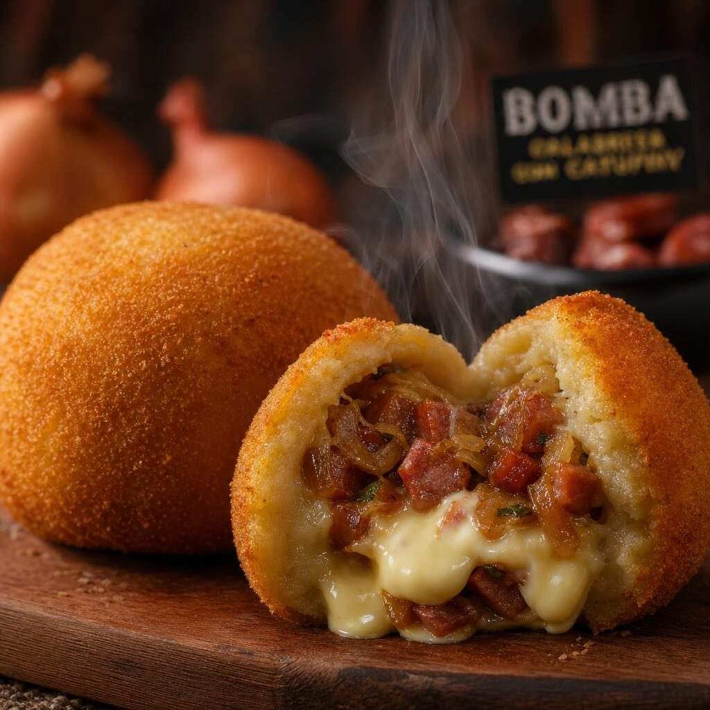 Bomba Calabresa, Cebola e Catupiry