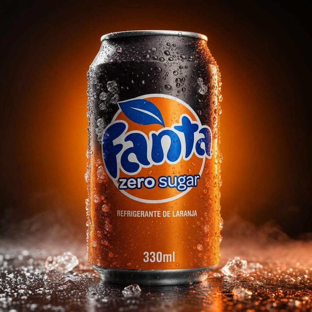 Fanta Laranja Zero 330ml
